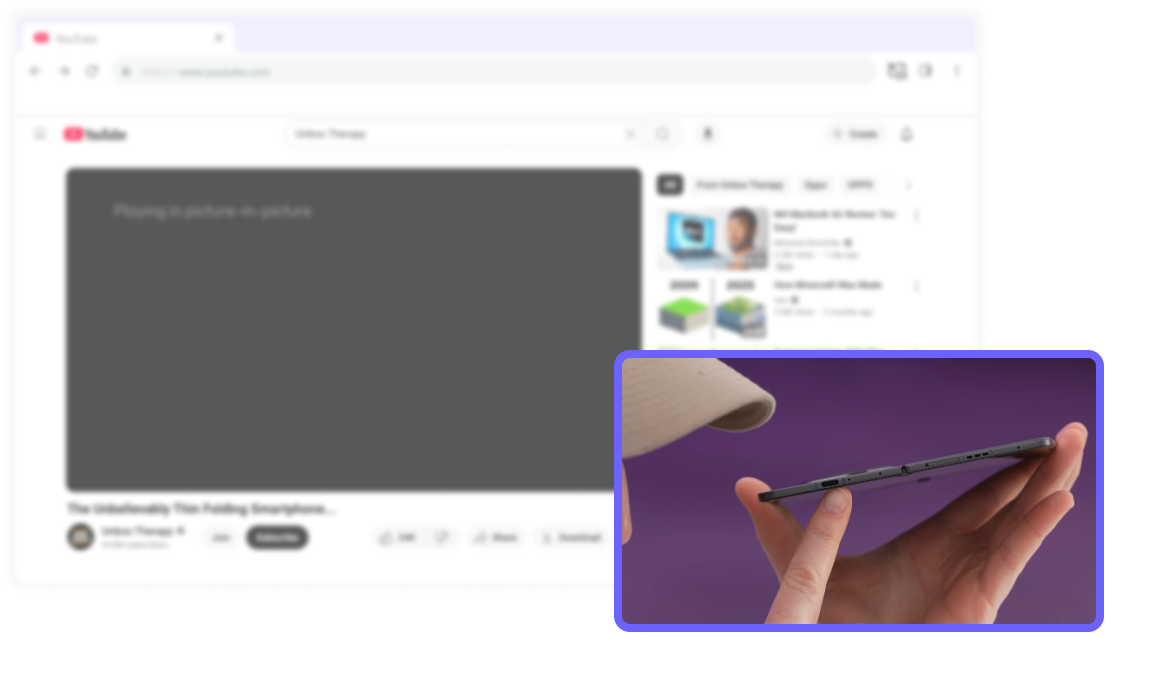 Picture in Picture Demo